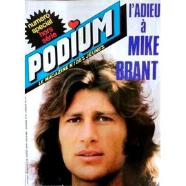 Podium / L'adieu À Mike Brant / Avril 1975 / Numéro Spécial Hors Série
