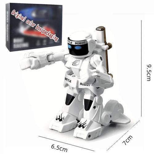 W 2 - Robot de combat RC pour garçon, jouet électrique amusant, télécommande sensorielle, jouet de boxe