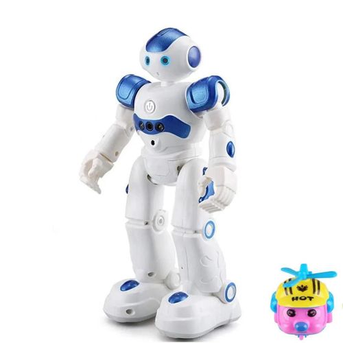 Robot Intelligent avec télécommande pour enfant, jouet de danse, chargement multifonctions, avion gratuit, cadeaux