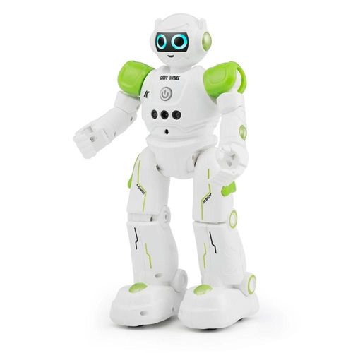 Vert - Robot jouet éducatif R11, Kit robotique Intelligent Programmable, musique de marche, danse, défense de Combat, Robot RC
