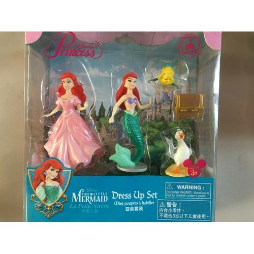 Mini Poupée Ariel A Habiller Disney Disneyland Paris