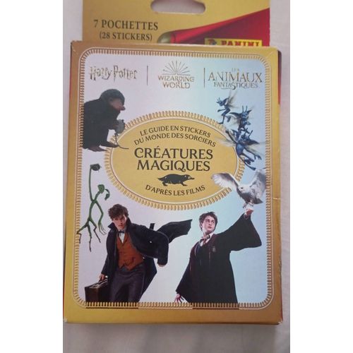 Stickers Harry Potter Magical Creatures Blister 7 Pochettes