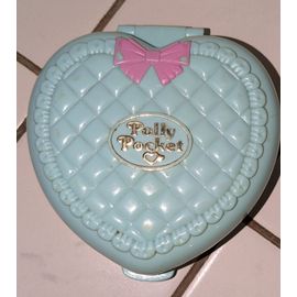 Boîte Coeur Bleu Polly Pocket Babytime - 1994