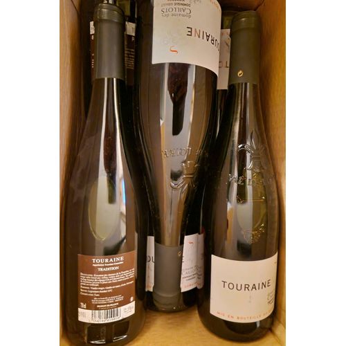2 Cartons De Touraine Tradition Rouge Domaine Des Caillots 2011