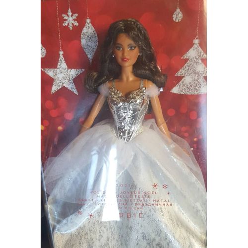 Poupée Barbie Noël 2021 Brune