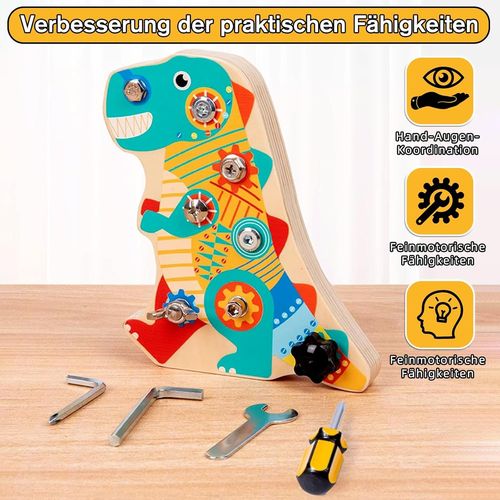 Jouets Montessori Pour 2 3 4 Ans - Jouets En Bois Pour Enfants - Jouets De Motricité Fine - Jouets Pour Voyages