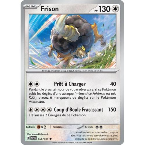 Carte Pokémon - Frison - 151/191 - Ev8 Etincelles Déferlantes