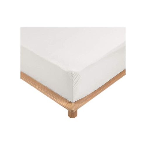 Drap Housse Percale - Bonnet 30 Cm - Plusieurs Tailles - Plusieurs Coloris - 90x190cm - Blanc |Homeflair