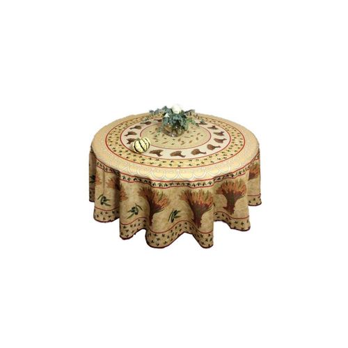 Nappe Provensale Rectangle Anti-Tache 150 X 300 Cm Bouquet Jaune Vif |Homeflair