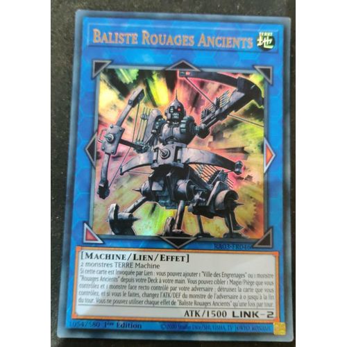 Yu Gi Oh Ra03 Fr046 Baliste Rouages Ancients Ultra Rare