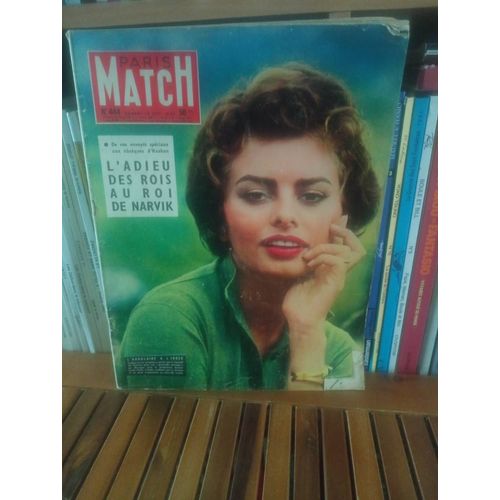 Revue Paris-Match Numéro 444