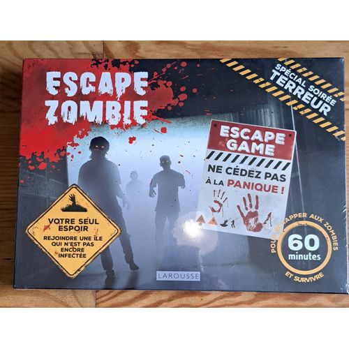 Escape Game Zombie - Ne Cédez Pas À La Panique ! 60 Minutes