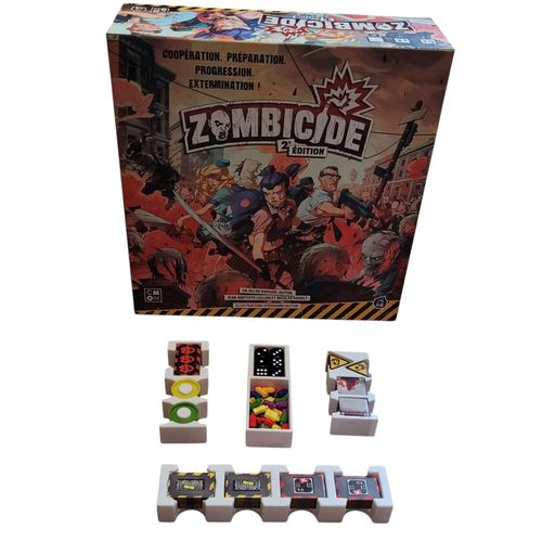 Rangement Insert Organiseur Blanc Pour Zombicide 2eme 2nd Edition