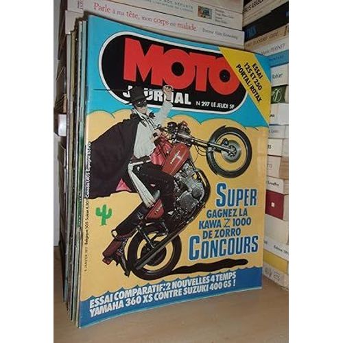 Moto Journal N° 297: 1977. (Essai 125 Et 250 Portal/Rotax. Essai Comparatif Yamaha 360 Xs-Suzuki 400 Gs)