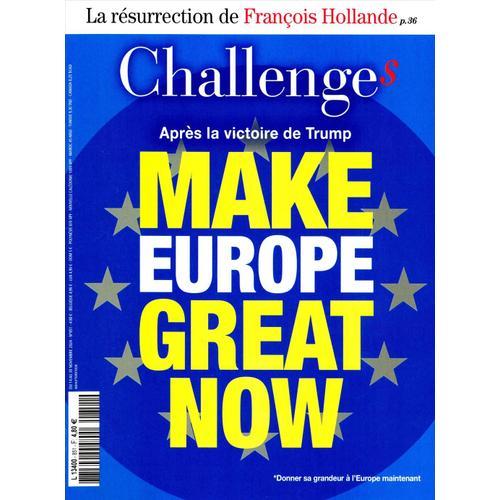 Challenges N°851 : Make Europe Great Now