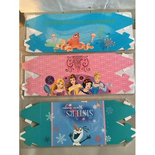 4 Boîtes Cadeau Disney En Forme De Papillote/Bonbon