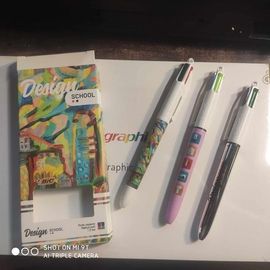 Stylo Bic 4 Couleurs - Objet De Collection