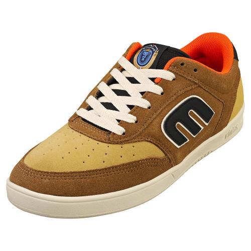 Etnies Les Baskets De Skate The Aurelien Pour Cuir Brun Et Beige