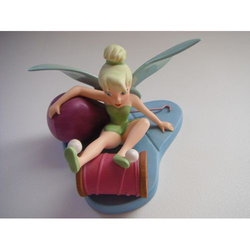 Figurine Disney Fée Clochette Tombée Dans Couture