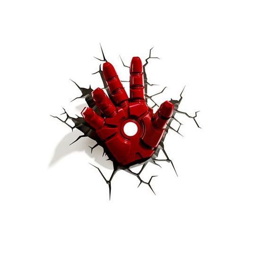 Avengers Lampe 3d Led Iron Man Hand