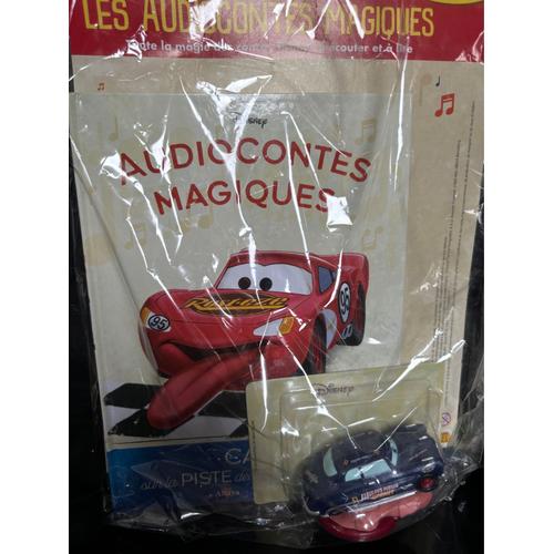 Figurine + Livre Cars Sur La Piste Des Champignons N 139 Les Audiocontesmagiques Disney Altaya