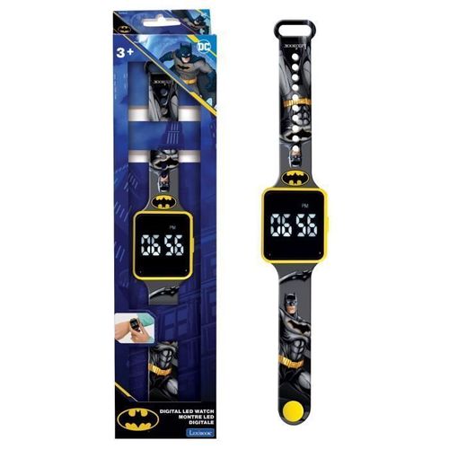 Lexibook - Batman - Montre Led Connect¿E - Bracelet Ajustable