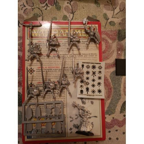 9 Figurines Warhammer Métal