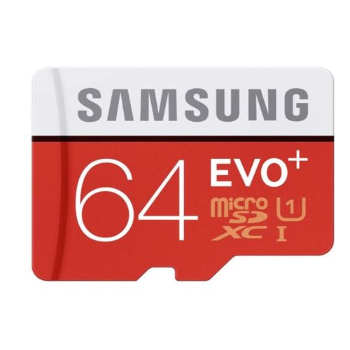 Samsung 64 Go Carte Mémoire Micro SDXC Evo Plus CL10 UHS-1 100/20MB/s sans l'emballage (en vrac)
