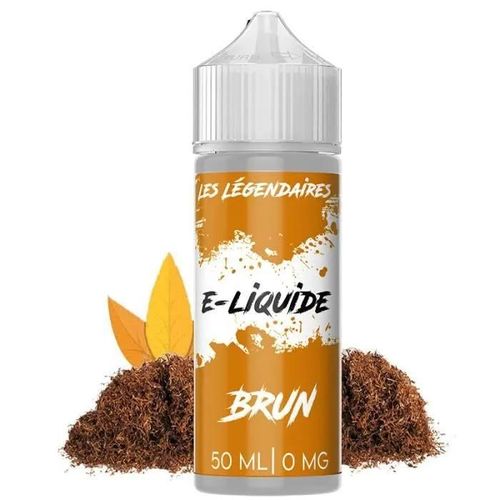 E-LIQUIDE 50ML SAVEUR BRUN -LES LEGENDAIRES- E-CIGARETTE