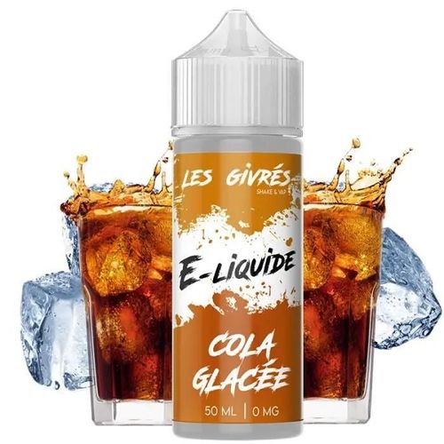 E-LIQUIDE 50ML SAVEUR COLA GLACÉE -LES GIVRÉS-E-CIGARETTE