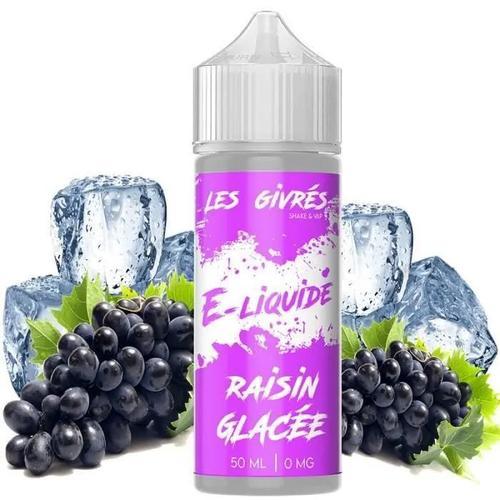 E-LIQUIDE 50ML SAVEUR RAISIN GLACÉE -LES GIVRÉS-E-CIGARETTE