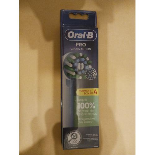 Kit De 4 Brossettes De Rechange Oral-B Pro Cross Action