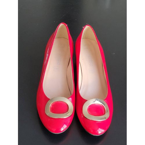 Chaussures Cuir Rouge - 37