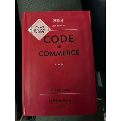 Code De Commerce 2024