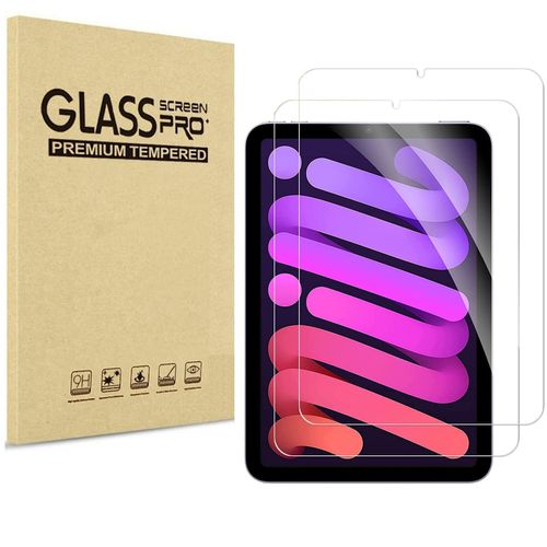 Verre Trempé pour iPad MINI 7 (8,3 pouces A17 Pro modèle 2024) [Pack 2] Film Protection Ecran Resistant Anti Rayure Phonillico®