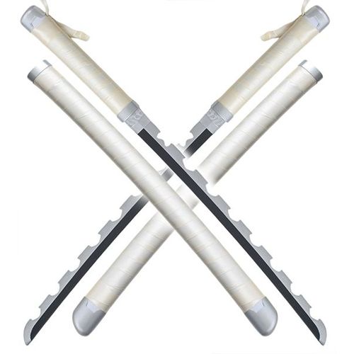 Demon Slayer Pack 2 Katanas Inosuke Hashibira Epee En Bois Kimetsu No Yaiba Sabre - 80cm