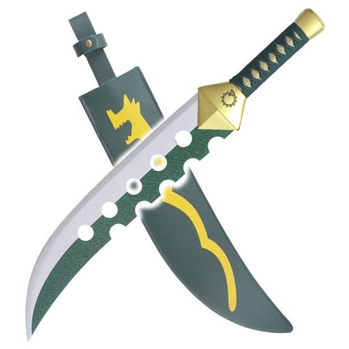 Seven Deadly Sins Epee En Bois Méliodas Sabre Trésor Sacre Lostvayne Replique Bois