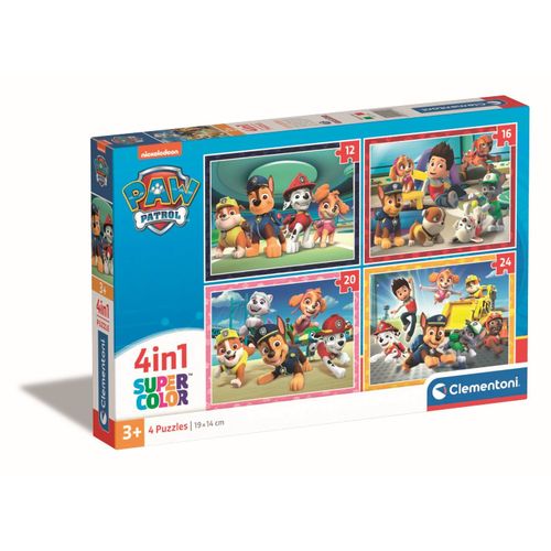 Puzzle Enfant Puzzle 4 En 1 - Pat' Patrouille