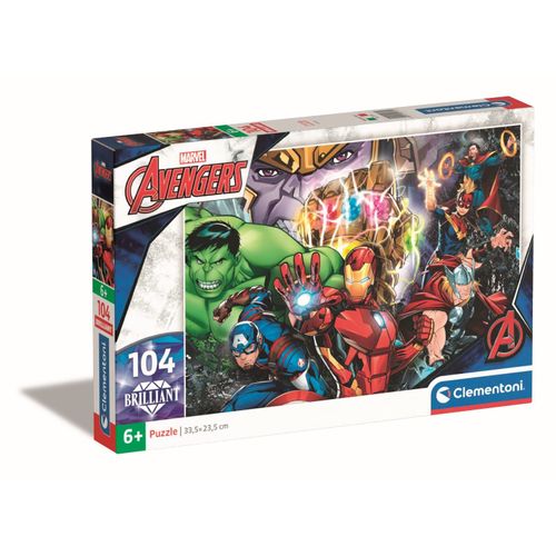 Puzzle Enfant Brilliant 104 Pièces - Marvel