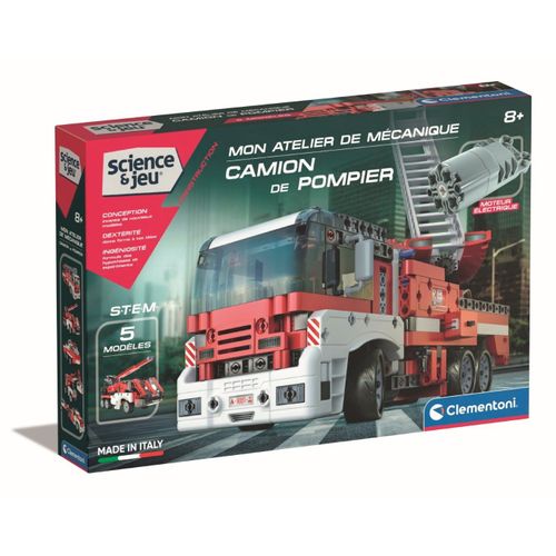 Science & Jeu Construction Camion De Pompier
