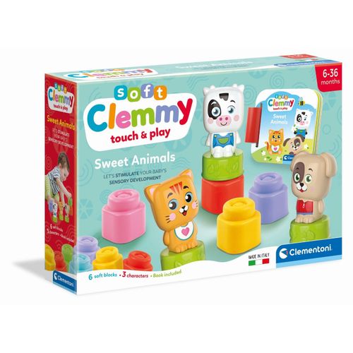 Clementoni Cubes & Animaux Clemmy