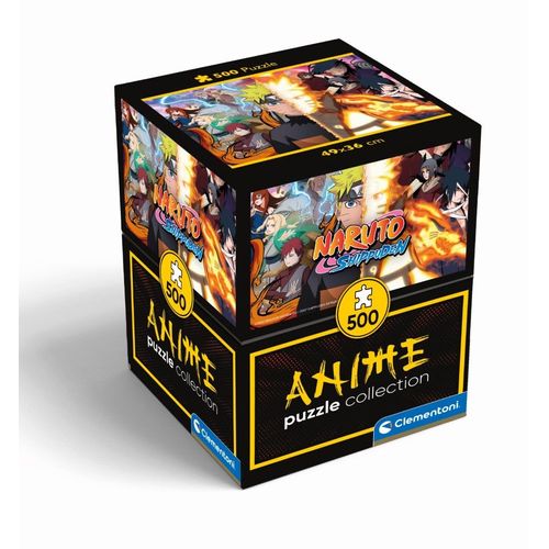 Puzzle Adulte Cube 500 Pièces - Naruto Shippuden