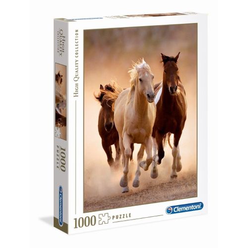 Puzzle Adulte 1000 Pièces - Running Horses