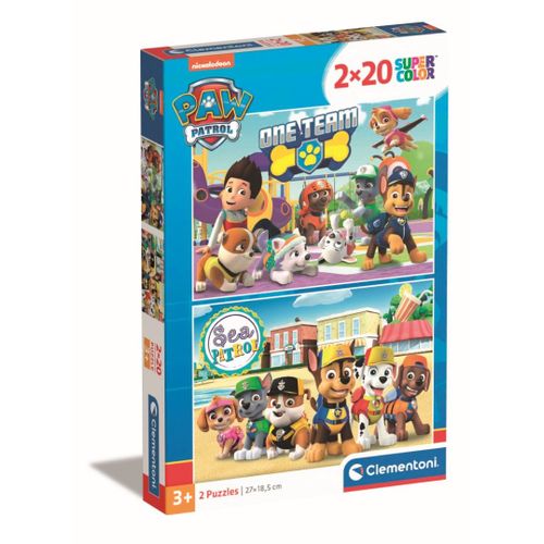 Puzzle Enfant 2x20 Pièces - Pat' Patrouille