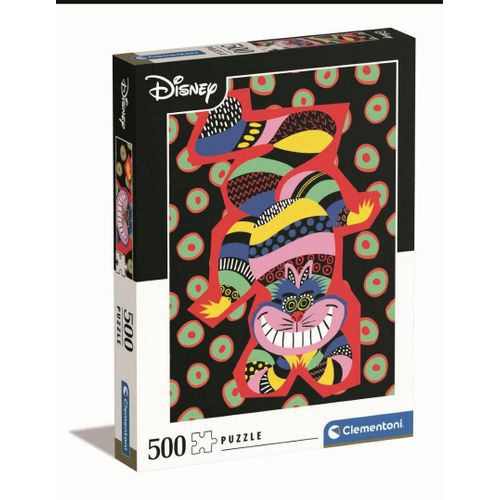 Puzzle Adulte 500 Pièces - Disney, The Cheshire Cat