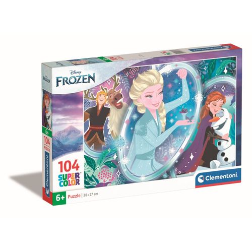 Puzzle Enfant 104 Pièces - La Reine Des Neiges
