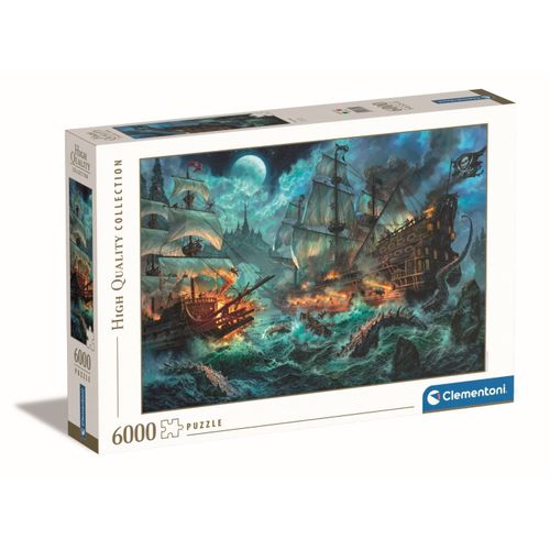 Puzzle Adulte 6000 Pièces - Pirates Battle