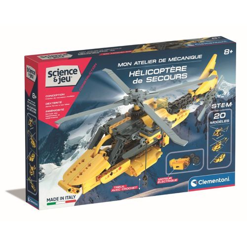 Science & Jeu Construction Hélicoptère De Secours