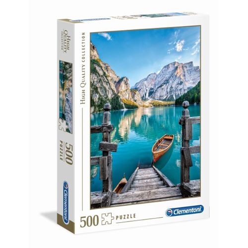 Puzzle Adulte 500 Pièces - Braies Lake