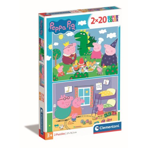 Puzzle Enfant 2x20 Pièces - Peppa Pig
